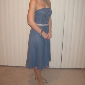 Vintage 06 Betsy Johnson Tea Length Evening Dress